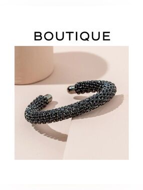 Rhinestone Cuff Bracelet